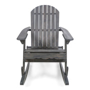 Outdoor Adirondack Rocking Chair With Hand Crafted Details - R&R Furniture Gallery (Fountain Valley, CA)