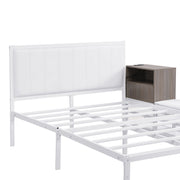 Platform Bed With 2 Tier Storage Shelves, Storage Cabinet - R&R Furniture Gallery (Fountain Valley, CA)