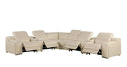 1116 - Power Reclining Italian Leather Sectional - R&R Furniture Gallery (Fountain Valley, CA)