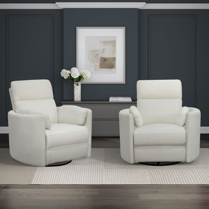 Radius - Power Swivel Glider Recliner (Set of 2) - R&R Furniture Gallery (Fountain Valley, CA)