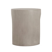 Outdoor Round With U Shape Side Table - Light Gray - R&R Furniture Gallery (Fountain Valley, CA)