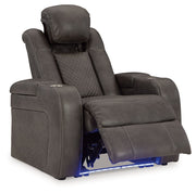 Fyne-dyme - Power Recliner/Adj Headrest - R&R Furniture Gallery (Fountain Valley, CA)
