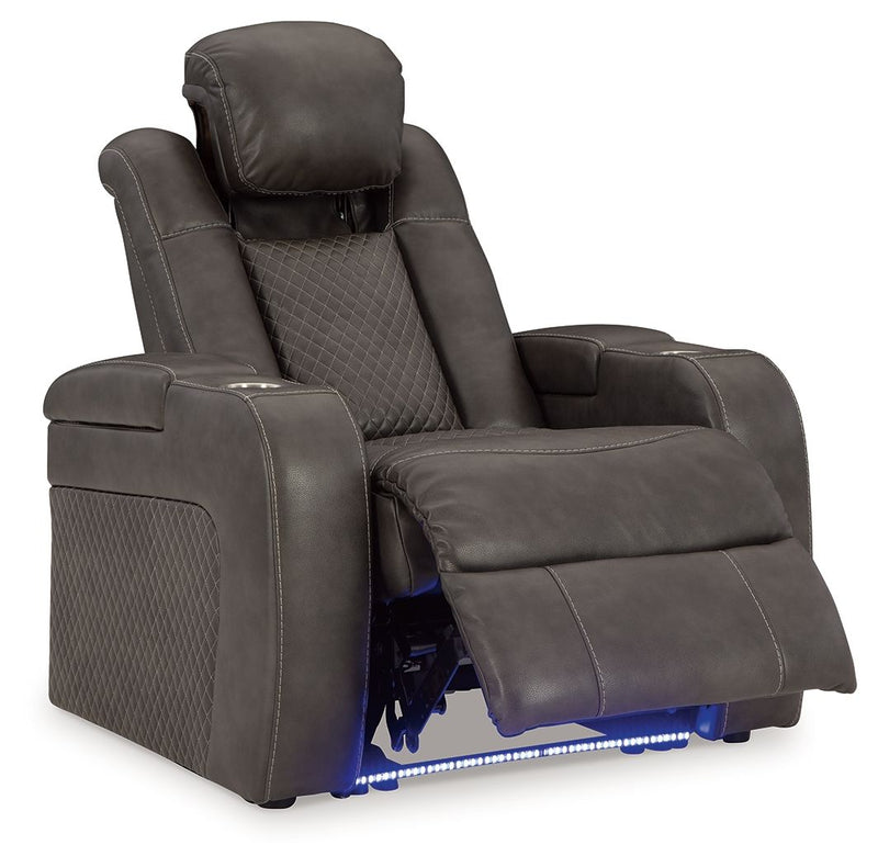 Fyne-dyme - Power Recliner/Adj Headrest - R&R Furniture Gallery (Fountain Valley, CA)