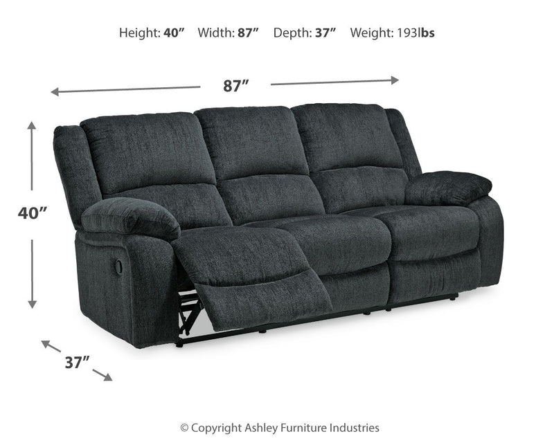 Draycoll - Reclining Sofa - R&R Furniture Gallery (Fountain Valley, CA)