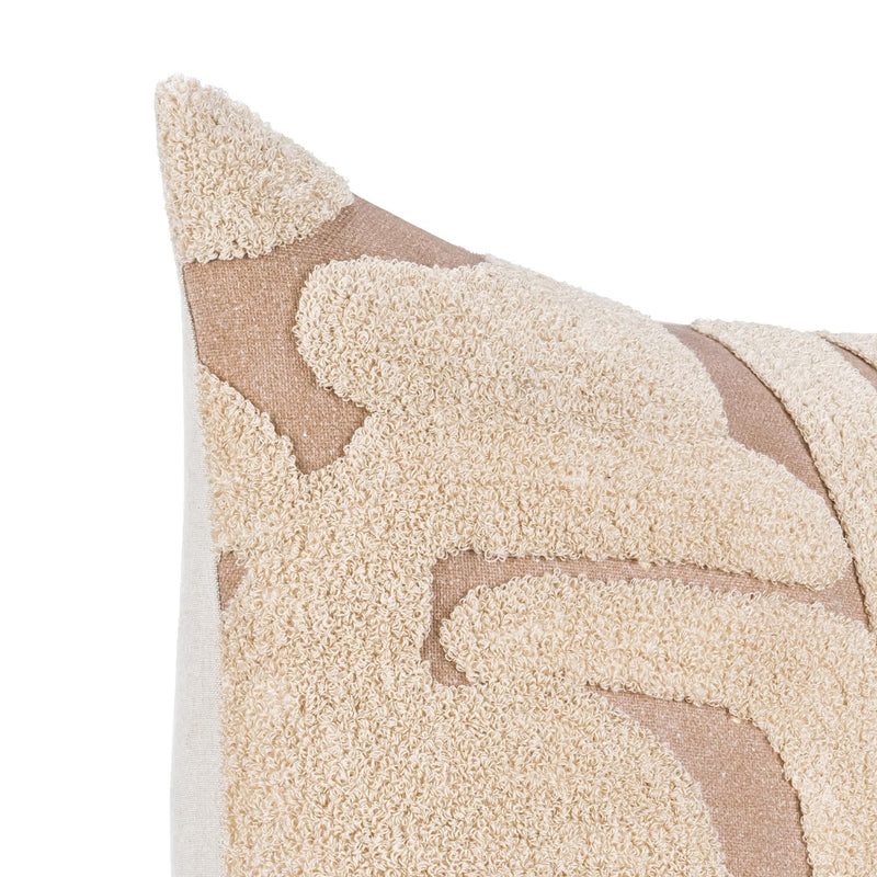 Lineage - Austen 20" x 20"Pillow - Caramel - R&R Furniture Gallery (Fountain Valley, CA)