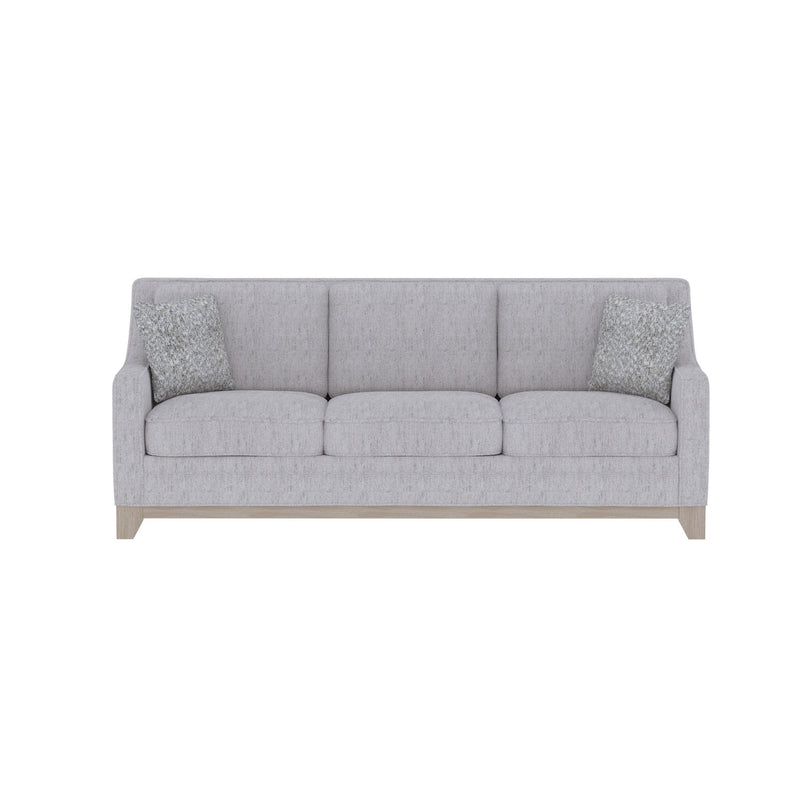 Sofa With Casual Accent - Gray - R&R Furniture Gallery (Fountain Valley, CA)