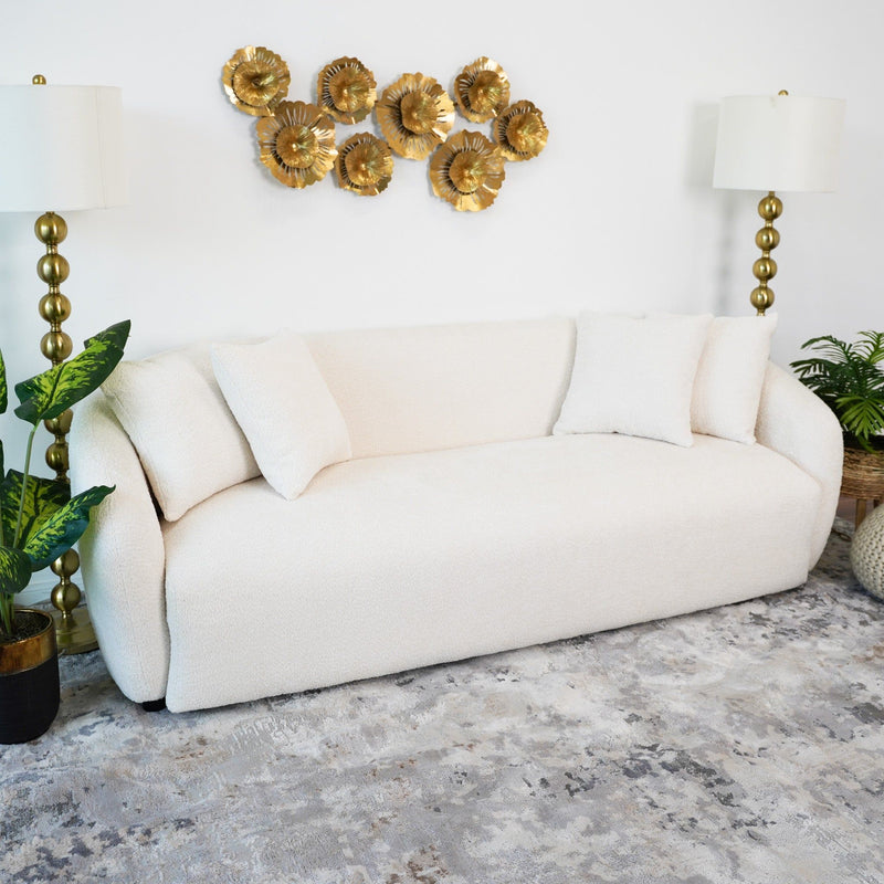 Linden - Sofa - Ivory - R&R Furniture Gallery (Fountain Valley, CA)