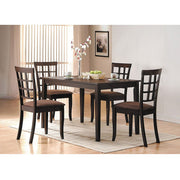Cardiff - 48" Dining Table - Espresso - R&R Furniture Gallery (Fountain Valley, CA)
