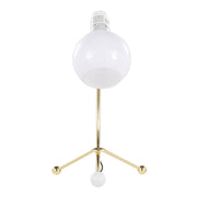 Lumi Source Eileen contemporary task table lamp with gold and white finish, featuring a sleek modern design and adjustable arm.