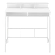 Computer Desk For Home Office, Standing, Storage Shelves, Laptop, Contemporary & Modern - R&R Furniture Gallery (Fountain Valley, CA)