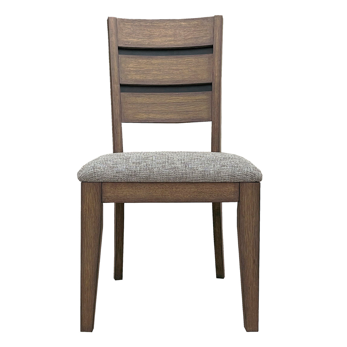 Cedar Fork - Dining Table With 6 Ladderback Chairs - Smoked Arabica