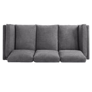 3 Seater Sofa With Dual Layer Seat Cushions - R&R Furniture Gallery (Fountain Valley, CA)
