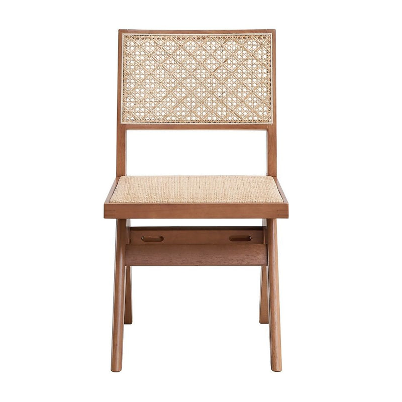 Velentina - Side Chair (Set of 2) - Rattan & Natural - R&R Furniture Gallery (Fountain Valley, CA)