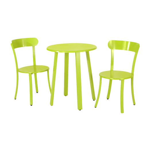 Barbados - Bistro Set - Green - R&R Furniture Gallery (Fountain Valley, CA)