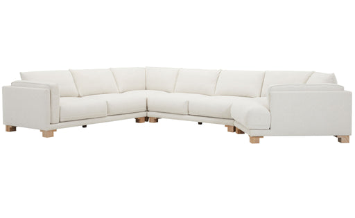 Escape - 4 Piece Modular Sectional - Mirage Mist - R&R Furniture Gallery (Fountain Valley, CA)