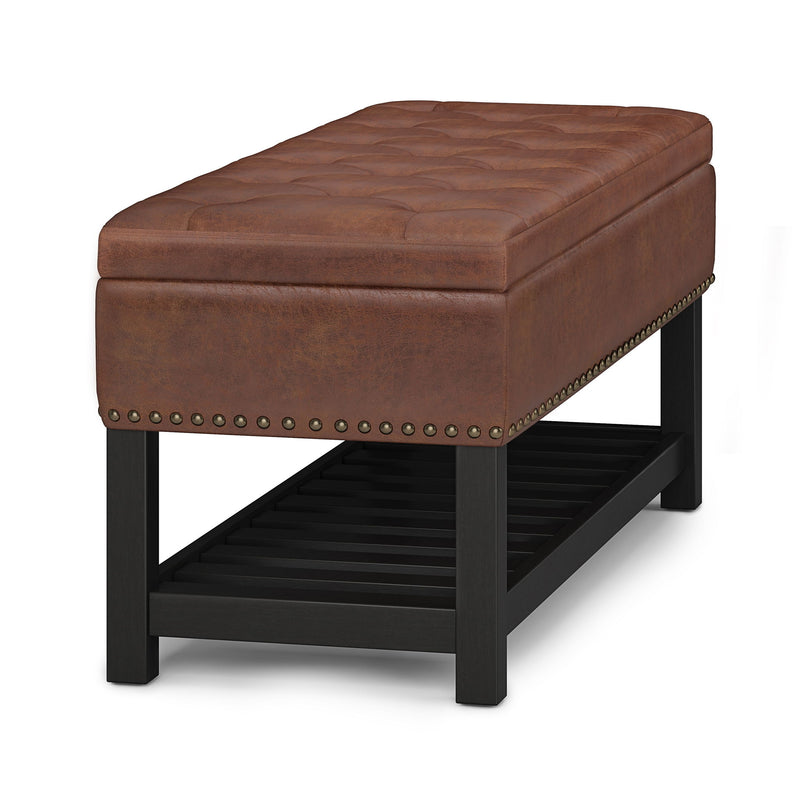 Lomond - Upholstered Storage Ottoman Bench - R&R Furniture Gallery (Fountain Valley, CA)