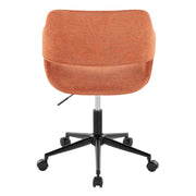 Lumi Source Margarite contemporary desk task chair with a modern design, featuring a cushioned seat and adjustable height.