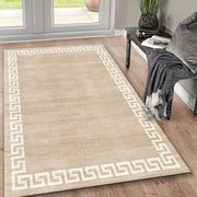 Toucan - 5' X 7' Washable Non - Slip Area Rug - Beige - R&R Furniture Gallery (Fountain Valley, CA)