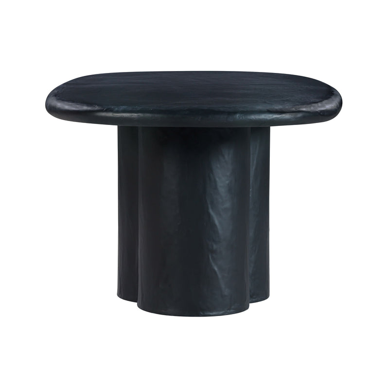 Elika - Faux Plaster Oval Dining Table - R&R Furniture Gallery (Fountain Valley, CA)