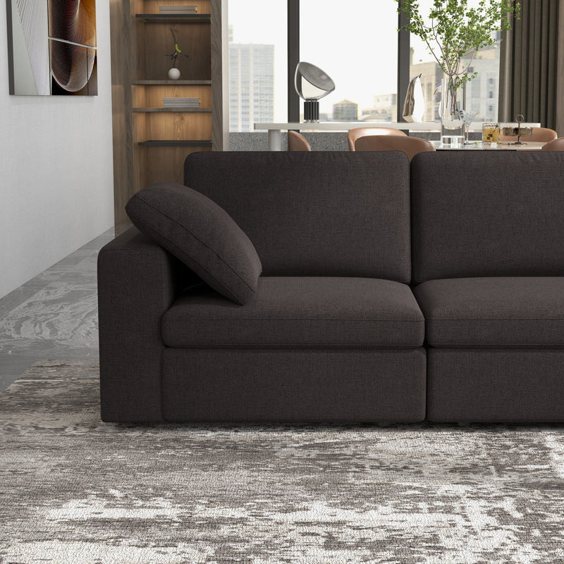 Cecilia - Modular Corner Sectional Modern Sofa - R&R Furniture Gallery (Fountain Valley, CA)