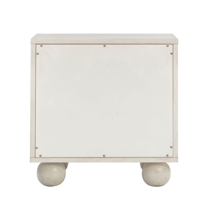 Grappa - Nightstand - Whitewashed - R&R Furniture Gallery (Fountain Valley, CA)