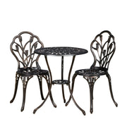 Nassau - Cast 3 Piece Bistro Set - R&R Furniture Gallery (Fountain Valley, CA)