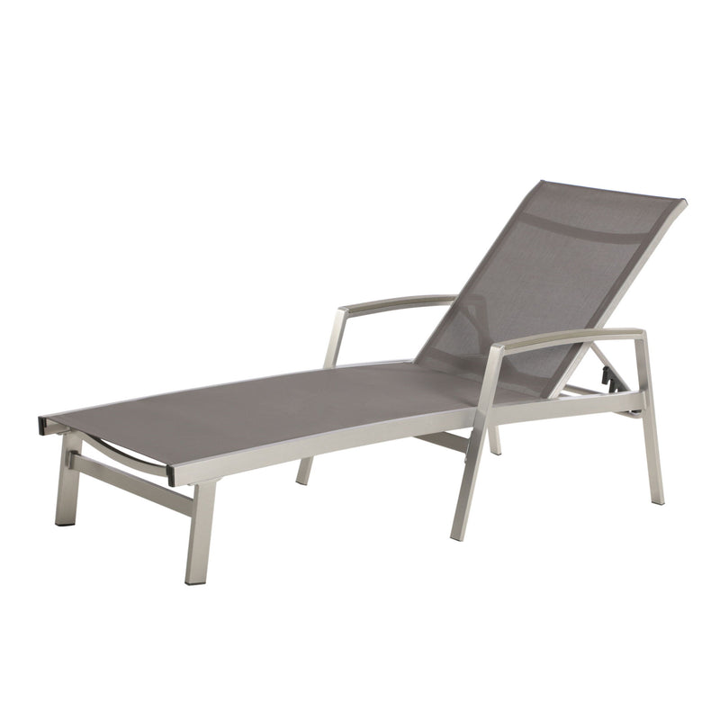 Oxton - Chaise Lounge Stylish Outdoor Seating - R&R Furniture Gallery (Fountain Valley, CA)