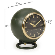 Draper - Designer Standing Accent Clock - Dark Green - R&R Furniture Gallery (Fountain Valley, CA)