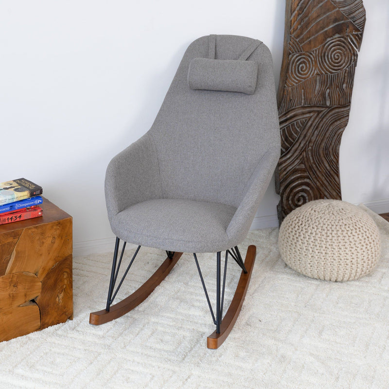 Chloe - Mid Century Modern Rocker Livingroom And Bedroom Chair - R&R Furniture Gallery (Fountain Valley, CA)