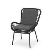 Outdoor Wicker Club Chair With Cushions (Set of 2) - R&R Furniture Gallery (Fountain Valley, CA)