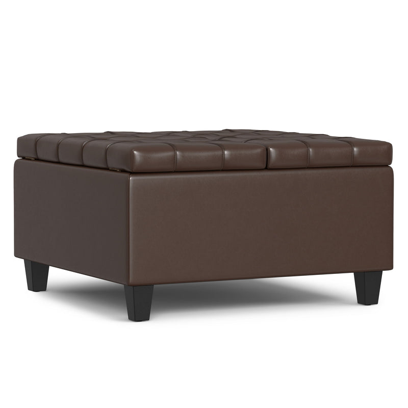 Harrison - Large Coffee Table Storage Ottoman - R&R Furniture Gallery (Fountain Valley, CA)