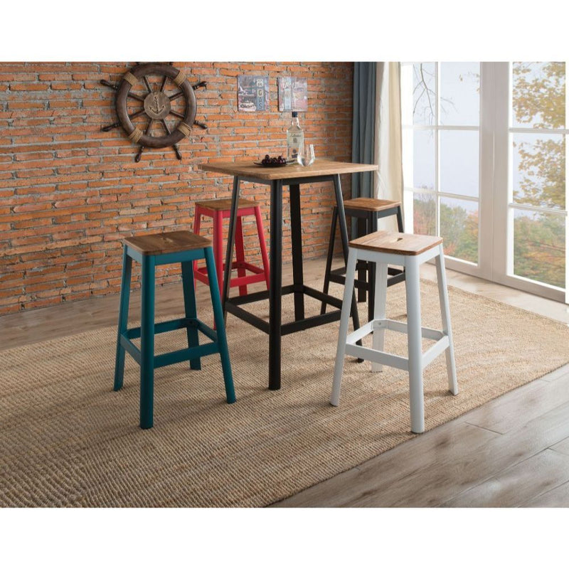 Jacotte - Bar Table - Natural & Black - R&R Furniture Gallery (Fountain Valley, CA)