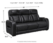 Boyington - Power Reclining Sofa With Adj Headrest - R&R Furniture Gallery (Fountain Valley, CA)