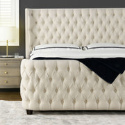 Brooklyn - Tufted Panel Bed Headboard And Footboard Set - R&R Furniture Gallery (Fountain Valley, CA)