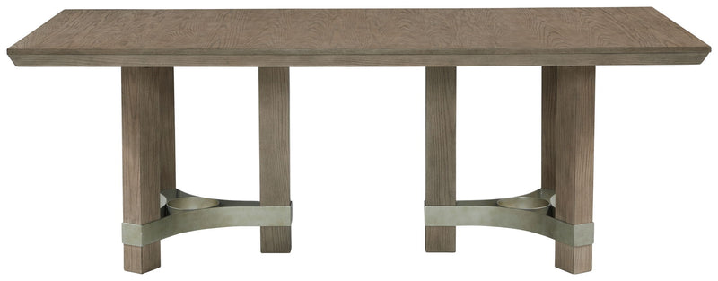 Chrestner - Rectangular Dining Room Table - Gray - R&R Furniture Gallery (Fountain Valley, CA)