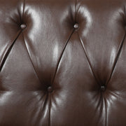 Sophisticated Loveseat With Diamond Stitched Detailing - R&R Furniture Gallery (Fountain Valley, CA)