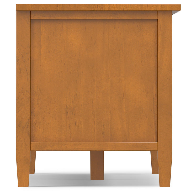 Warm Shaker - Handcrafted Low TV Media Stand - R&R Furniture Gallery (Fountain Valley, CA)