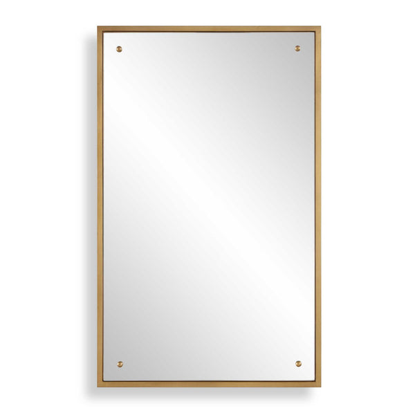 Rectangular Mirror - Gold Leaf