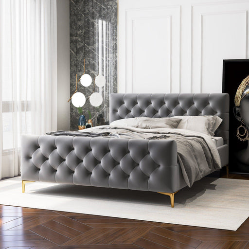 Bailey - Elegant Design Bed - R&R Furniture Gallery (Fountain Valley, CA)