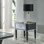 House Beatrice - End Table - Charcoal & Light Gray - R&R Furniture Gallery (Fountain Valley, CA)