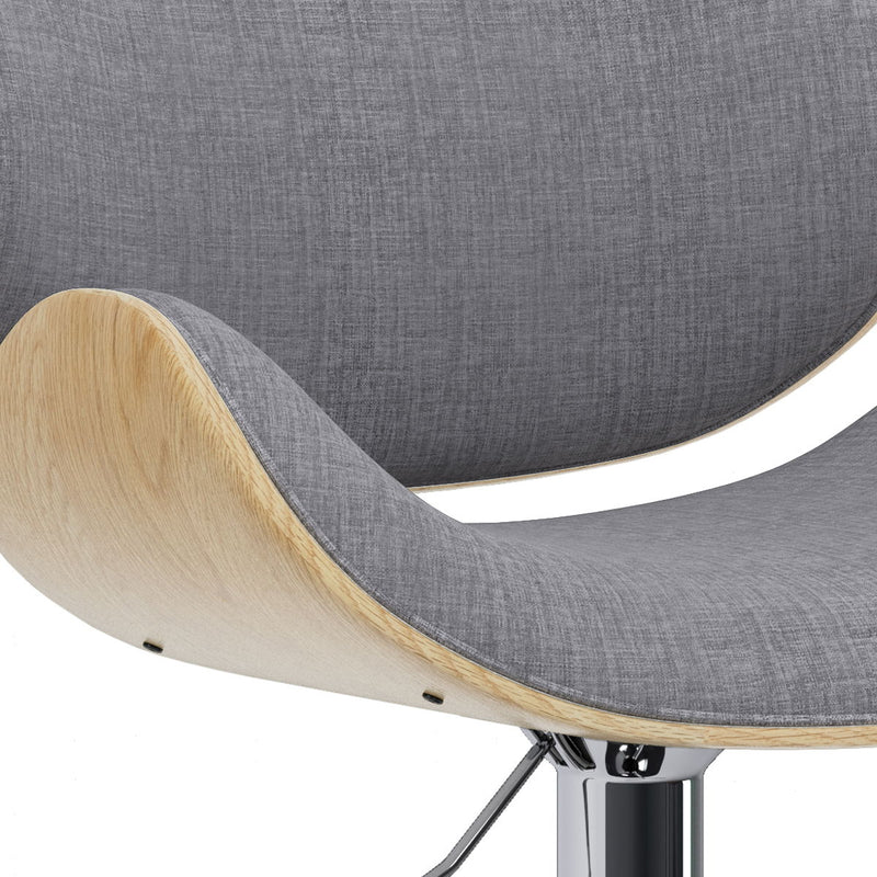 Marana - Handcrafted Bentwood Adjustable Swivel Bar Stool - R&R Furniture Gallery (Fountain Valley, CA)