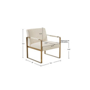 Perry Jayco - Accent Chair - Cream - R&R Furniture Gallery (Fountain Valley, CA)