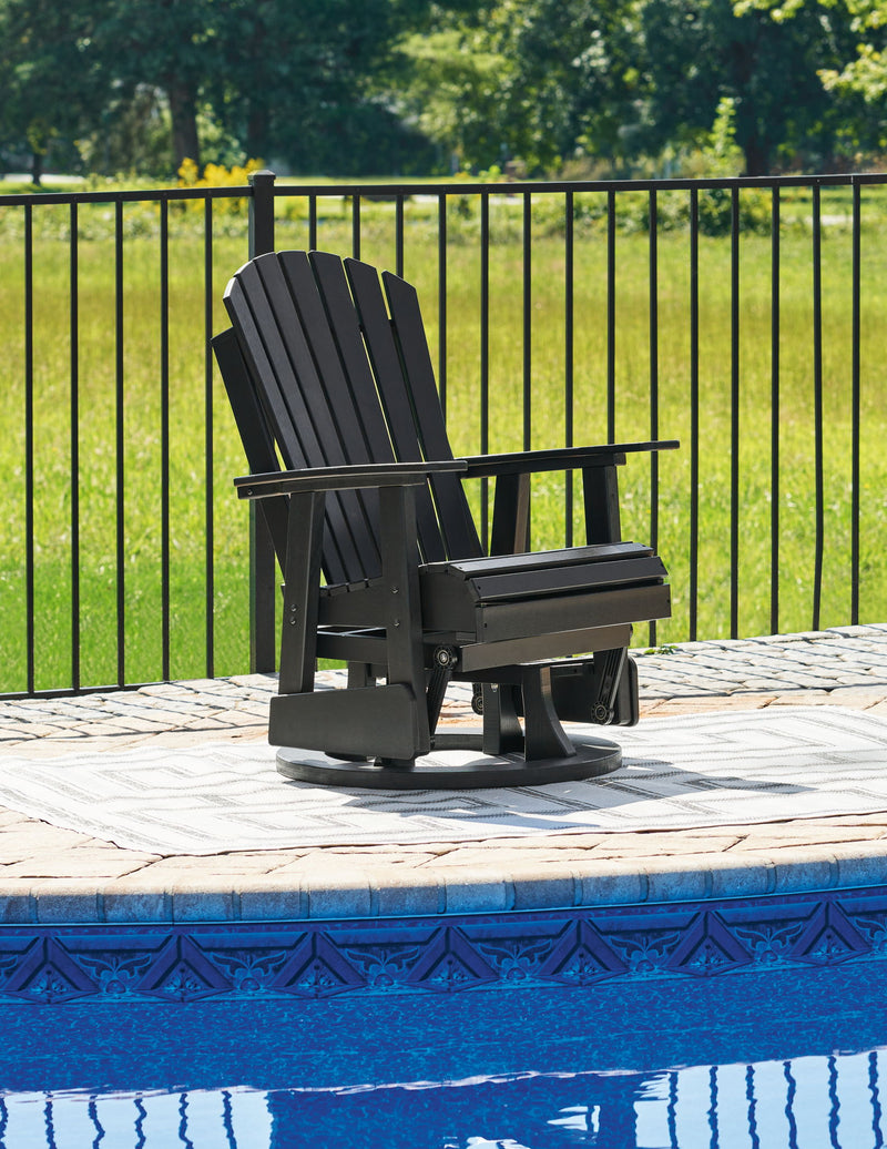 Hyland Wave - Swivel Glider Chair - R&R Furniture Gallery (Fountain Valley, CA)