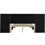 Upholstered Platform Bed With Big Headboard - R&R Furniture Gallery (Fountain Valley, CA)