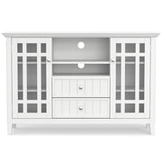 Bedford - Handcrafted Tall TV Media Stand - R&R Furniture Gallery (Fountain Valley, CA)