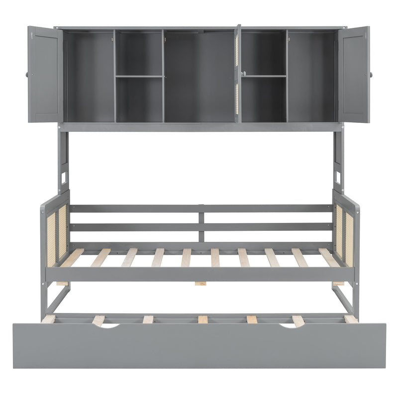 Daybed And All In One Cabinet And Shelf - R&R Furniture Gallery (Fountain Valley, CA)