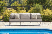 Ocean Beach - Sofa With Cushion - Gray - R&R Furniture Gallery (Fountain Valley, CA)