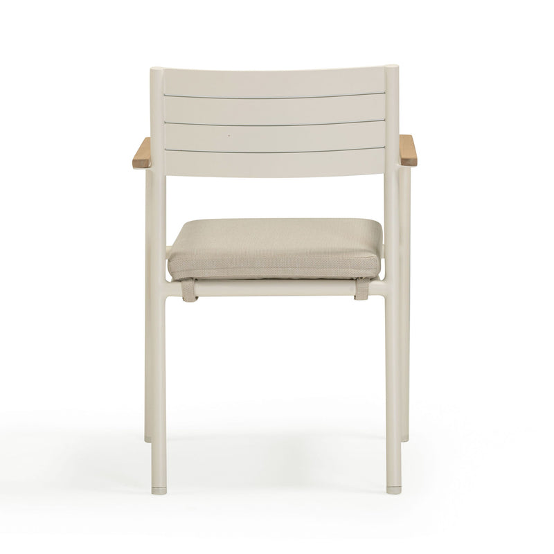 Sardinia - Outdoor Dining Chair (Set of 2) - Cream - R&R Furniture Gallery (Fountain Valley, CA)