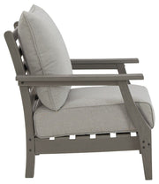 Visola - Lounge Chair w/Cushion (Set of 2) - Gray - R&R Furniture Gallery (Fountain Valley, CA)