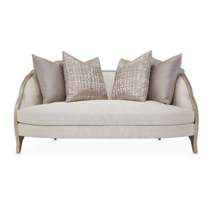 Malibu Crest - Loveseat - Cloud White / Chardonnay - R&R Furniture Gallery (Fountain Valley, CA)